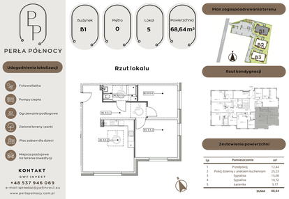 Mieszkanie w inwestycji: Perła Północy etap 2