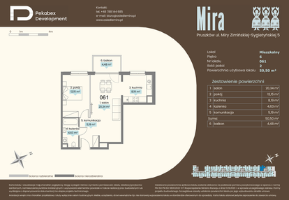 Mieszkanie w inwestycji: Mira
