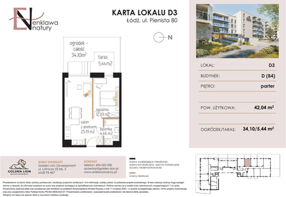 Mieszkanie w inwestycji: Enklawa Natury