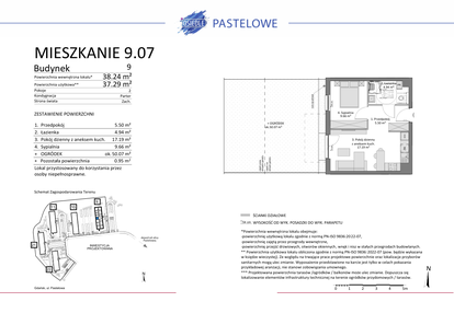 Mieszkanie w inwestycji: Osiedle Pastelowe etap IV