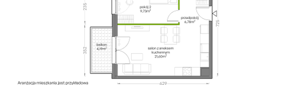 Mieszkanie w inwestycji: Niepołomicka Vita