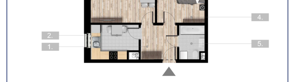 Mieszkanie w inwestycji: Szczytno Dąbrowskiego - etap 3