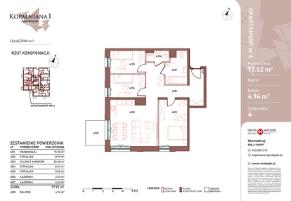 Mieszkanie w inwestycji: Kopalniana