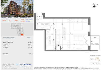 Mieszkanie w inwestycji: Industria etap I-B