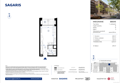 Mieszkanie w inwestycji: Niedziałkowskiego Park