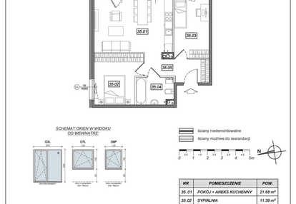 Mieszkanie w inwestycji: Urzeka bud. 6 i 7