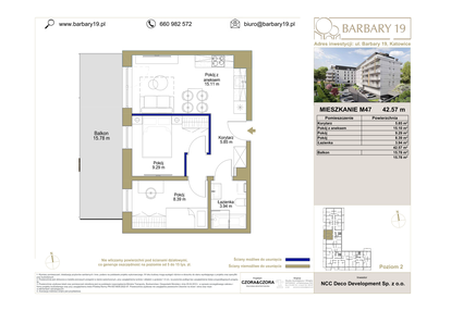 Mieszkanie w inwestycji: Barbary 19