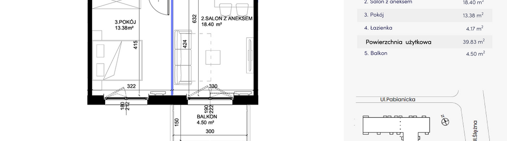 Mieszkanie w inwestycji: Nowa Pabianicka