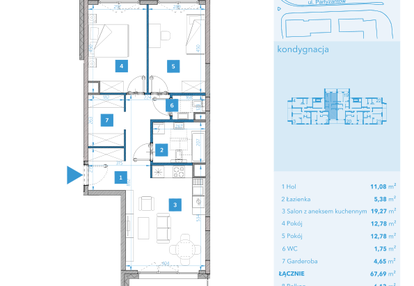 Mieszkanie w inwestycji: Apartamenty Macadamia