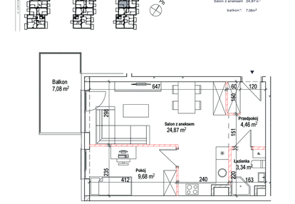 Mieszkanie w inwestycji: Łowicka 25