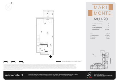 Mieszkanie w inwestycji: Marimonte - apartamenty inwestycyjne