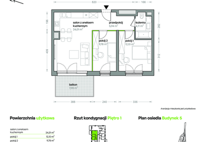 Mieszkanie w inwestycji: Ceglana Park