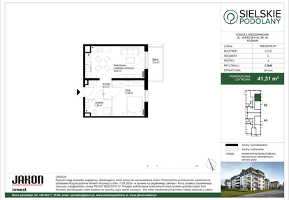 Mieszkanie w inwestycji: Sielskie Podolany II
