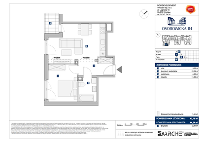 Mieszkanie w inwestycji: Osobowicka 114