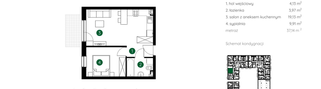 Mieszkanie w inwestycji: Murapol Gardenia