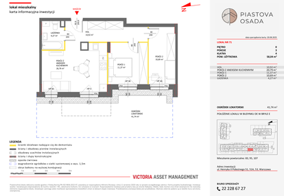 Mieszkanie w inwestycji: Piastova Osada