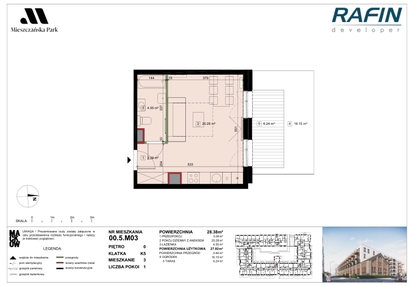 Mieszkanie w inwestycji: Mieszczańska Park