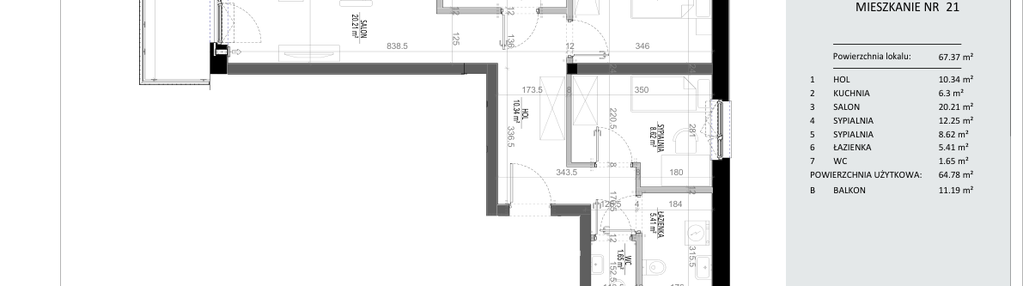 Mieszkanie w inwestycji: Osiedle Panorama - III etap