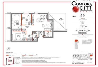 Mieszkanie w inwestycji: Comfort City Koral