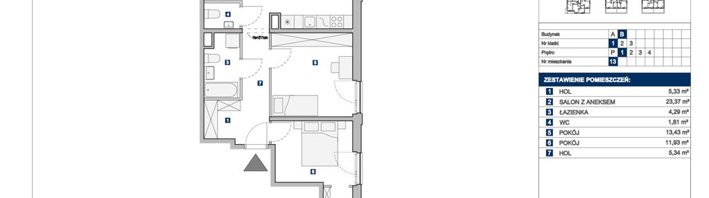 Mieszkanie w inwestycji: Osobowicka 114