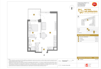 Mieszkanie w inwestycji: Apartamenty Metro Wilanowska