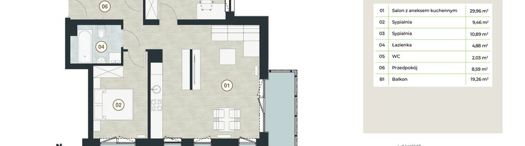 Mieszkanie w inwestycji: InPark