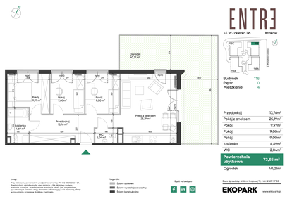 Mieszkanie w inwestycji: Entre