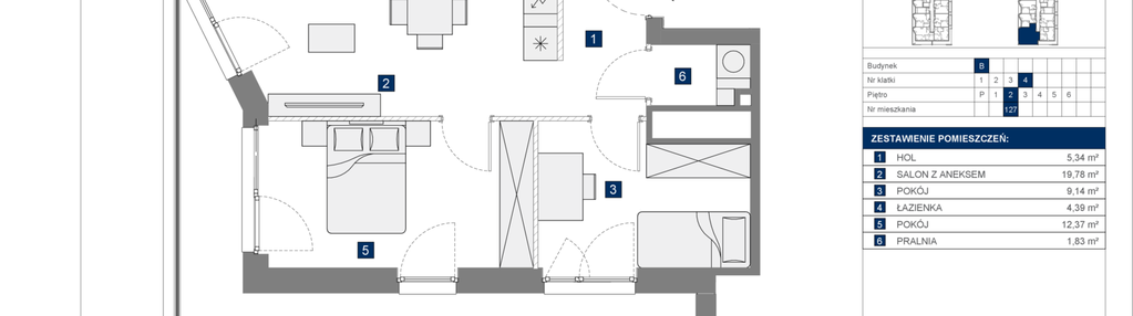 Mieszkanie w inwestycji: Osiedle przy Wielickiej etap 1.2