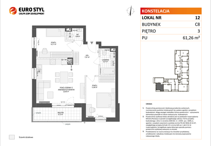 Mieszkanie w inwestycji: Konstelacja etap IV