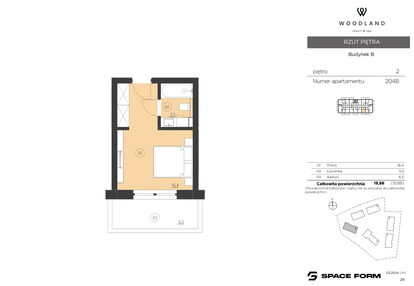 Mieszkanie w inwestycji: Woodland Resort&Spa