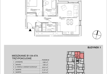 Mieszkanie w inwestycji: Francuska Park IX