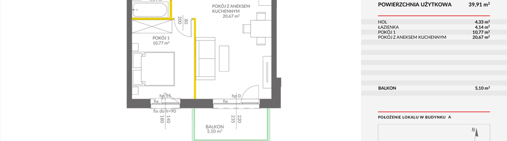 Mieszkanie w inwestycji: Olchowy Park II