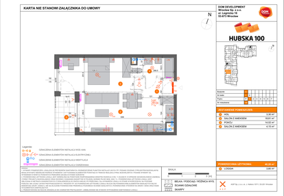 Mieszkanie w inwestycji: Hubska 100 etap 2