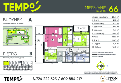 Mieszkanie w inwestycji: Osiedle TEMPO