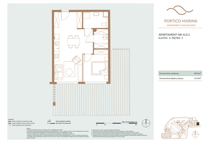 Mieszkanie w inwestycji: Portico Marina