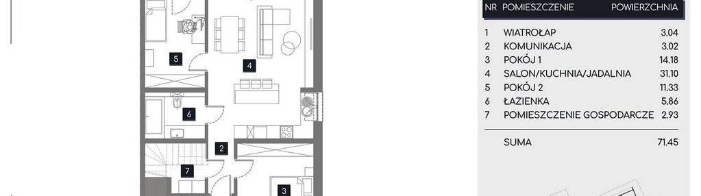 Mieszkanie w inwestycji: Rudava Park