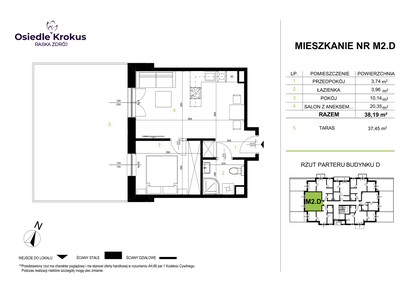 Mieszkanie w inwestycji: Osiedle Krokus etap IV