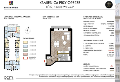 Mieszkanie w inwestycji: Kamienica przy Operze