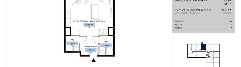 Mieszkanie w inwestycji: Bulwar Północny