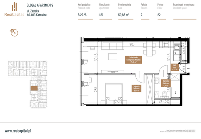 Mieszkanie w inwestycji: Global Apartments