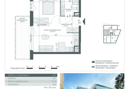 Mieszkanie w inwestycji: Unikat Apartamenty D
