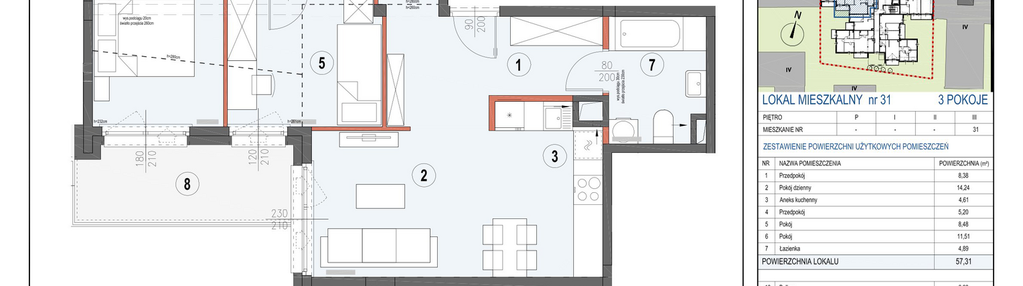 Mieszkanie w inwestycji: Słonimska Residence II