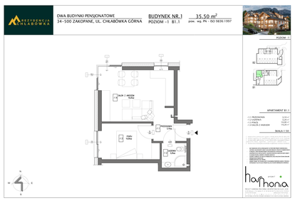 Mieszkanie w inwestycji: Rezydencja Chłabówka