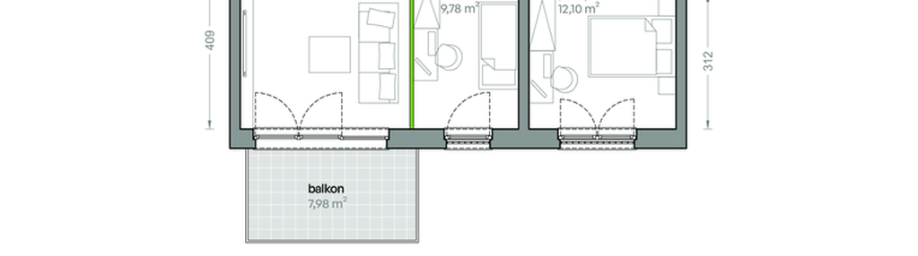 Mieszkanie w inwestycji: Ceglana Park