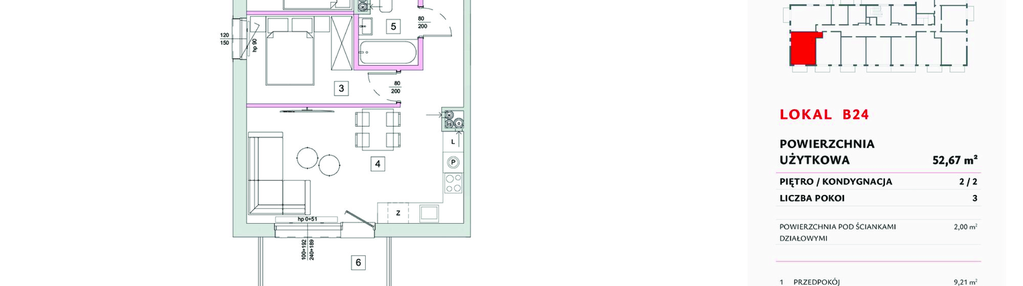 Mieszkanie w inwestycji: Dobka