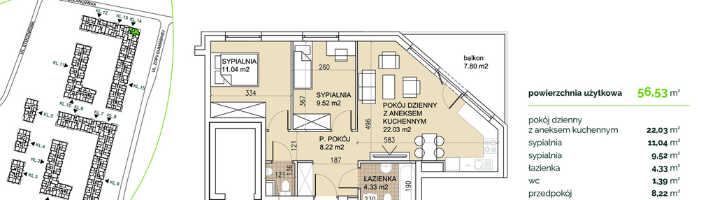 Mieszkanie w inwestycji: Lokum Verde etap III