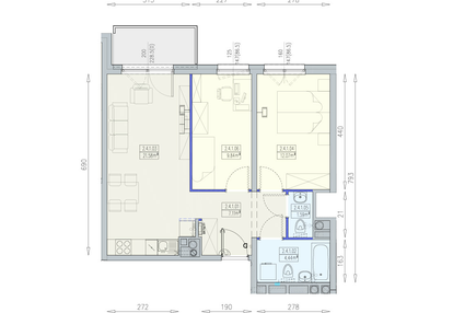 Mieszkanie w inwestycji: Południk 17 - budynek K1