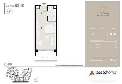 Mieszkanie w inwestycji: The Sea Resort Międzyzdroje