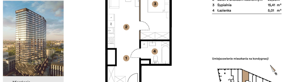 Mieszkanie w inwestycji: O27 Apartamenty Opolska