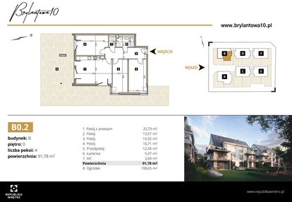 Mieszkanie w inwestycji: Brylantowa 10